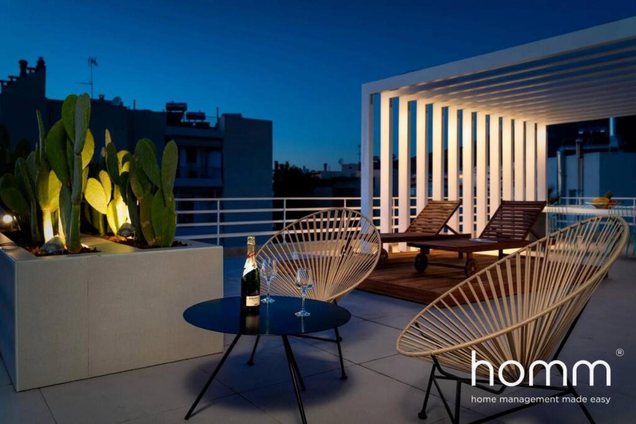 شقة أثينا  في Brand New Homm Penthouse In Ano Glyfada, Dilou المظهر الخارجي الصورة