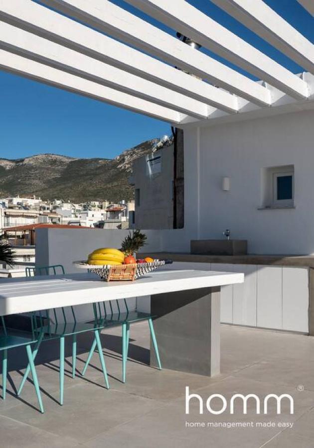 شقة أثينا  في Brand New Homm Penthouse In Ano Glyfada, Dilou المظهر الخارجي الصورة