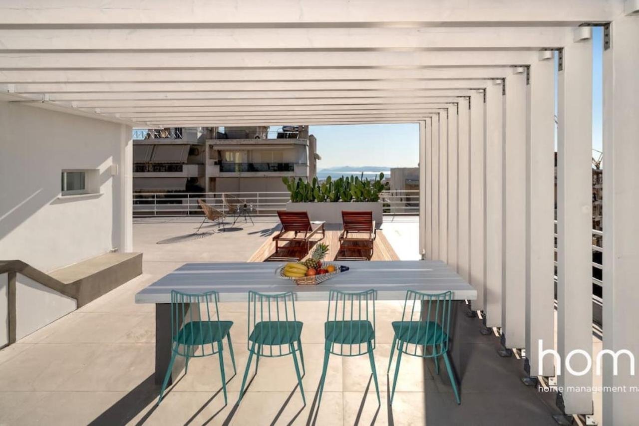 شقة أثينا  في Brand New Homm Penthouse In Ano Glyfada, Dilou المظهر الخارجي الصورة