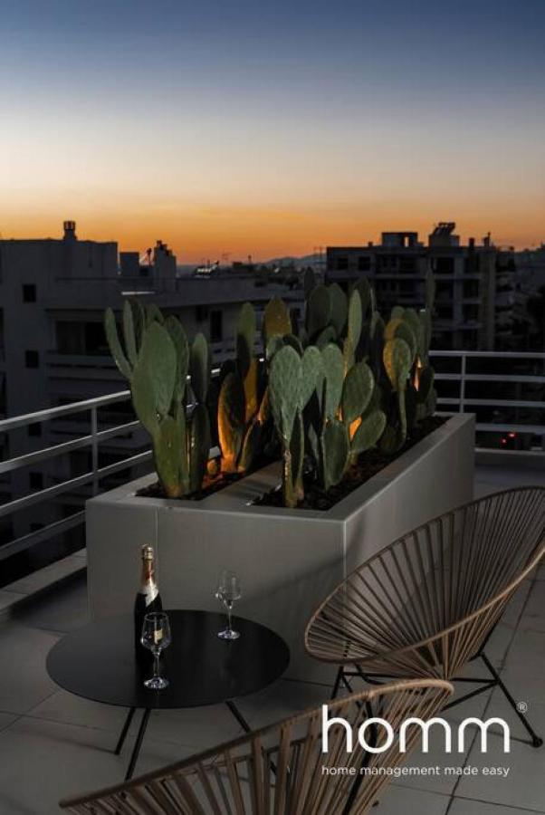 شقة أثينا  في Brand New Homm Penthouse In Ano Glyfada, Dilou المظهر الخارجي الصورة