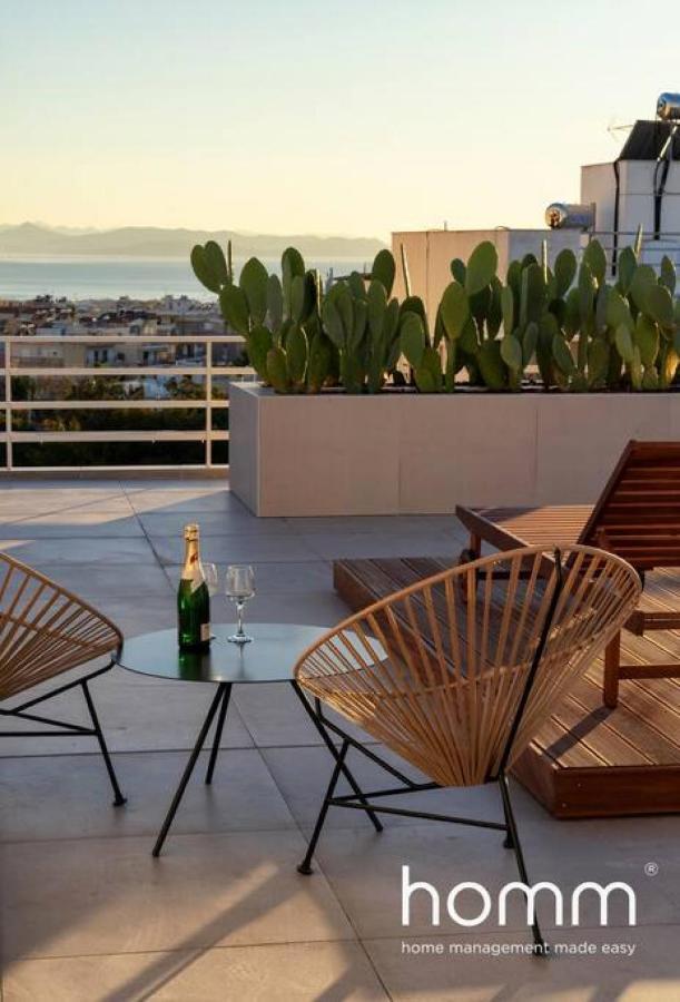 شقة أثينا  في Brand New Homm Penthouse In Ano Glyfada, Dilou المظهر الخارجي الصورة