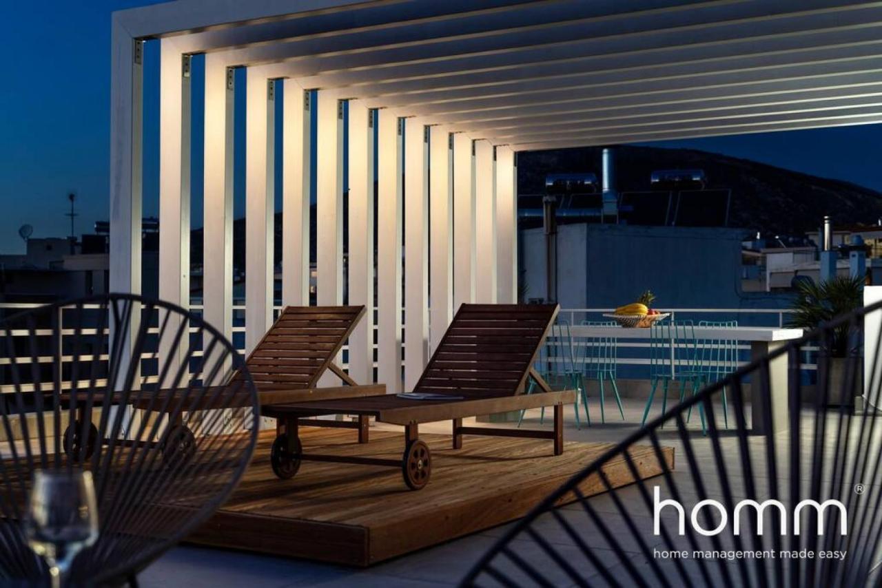 شقة أثينا  في Brand New Homm Penthouse In Ano Glyfada, Dilou المظهر الخارجي الصورة